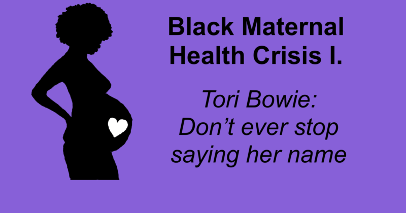 Tori Bowie: Don’t ever stop saying her name.